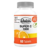 Super C Qualivits 1000 Mg + Zinc 60 Comprimidos