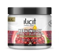 Mascarilla Capilar Illicit Keratina Con Granada 350 Ml