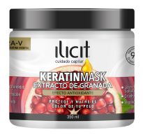 Mascarilla Capilar Illicit Keratina Con Granada 350 Ml