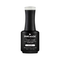 Esmalte Semipermanente En Gel Pink Mask Top Gold Diamond