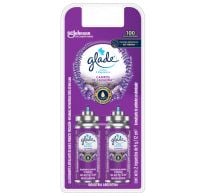 Repuesto Aromatizante De Ambientes Glade Toque Twin Pack Lavanda 2 Unidades