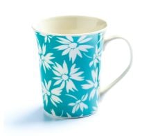 Taza Farma Hogar Con Diseño De Flores