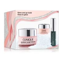 Cofre Clinique Set Glow And Go Bold Mascara De Pestañas High Impact + Moisture Surge Intense 50 Ml + All About Eye 5 Ml