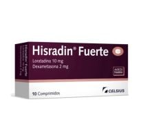 Hisradin Fuerte 10mg/2mg Comprimidos