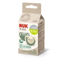 Chupete Nuk For Nature Silicon Talle 3 Verde 2 Unidades