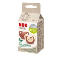 Chupete Nuk For Nature Silicon Talle 3 Beige 2 Unidades