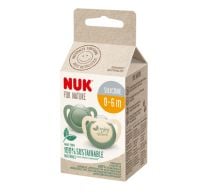 Chupete Nuk For Nature Silicon Talle 1 Verde 2 Unidades