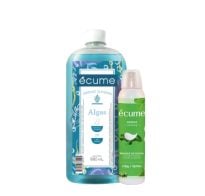 Pack Repuesto De Jabón Líquido écume Algas 980 Ml + Espuma écume Mousse De Ducha Algas 167 Ml