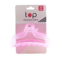 Pinza Para El Cabello Top Rosa