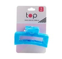 Pinza Para El Cabello Top Marmolada Azul