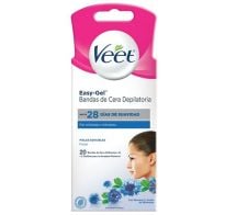 Bandas Depilatorias Veet Faciales Sensible 20 Unidades