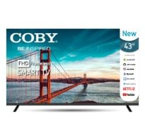 Televisor Coby  Smart Tv Android Pie Fhd Frameless 220 V 43''