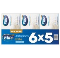 Jabón En Barra Elite Humectante 85 G 6 Unidades