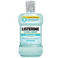 Enjuague Bucal Listerine Sin Alcohol Cool Mint 500 Ml 