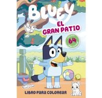 Libro Para Colorear Bluey El Gran Patio