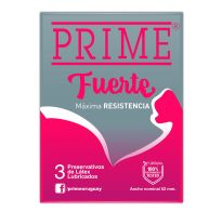 Preservativo Prime Fuerte 3 Unidades