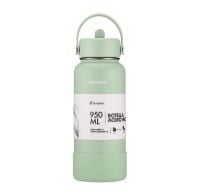 Botella Térmica Terrano Con Pico Verde 950 Ml