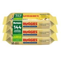 Toallitas Húmedas Huggies Triple Protección 144 Unidades