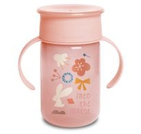 Vaso Aprendizaje Suavinex 360° Rosa 340 Ml