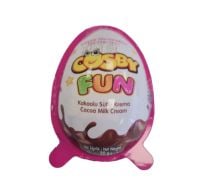 Huevito De Chocolate Cosby Fun Rosado 20 G