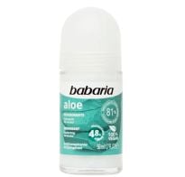 Desodorante Antitranspirante En Roll On Babaria Aloe 50 Ml