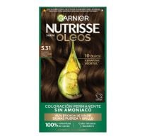 Tinta Garnier Nutrisse Oleos Castaño Dorado Ceniza N°5.31