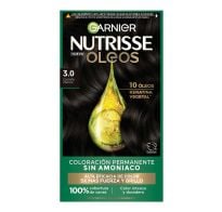 Tinta Garnier Nutrisse óleos N°3.0 Castaño Oscuro