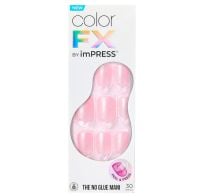 Uñas Postizas Adhesivas Kiss Impress Color Fx Pop Star