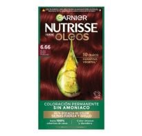 Tinta Garnier Nutrisse óleos N°6.6 Rubio Rojizo Profundo