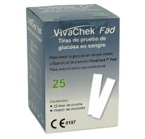 Tiras Reactivas Vivachek Fad 25 Unidades