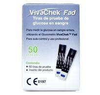 Tiras Reactivas Vivachek Fad 50 Unidades