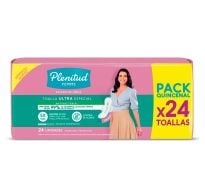 Toallas Para Incontinencia Plenitud Femme Ultra 24 Unidades