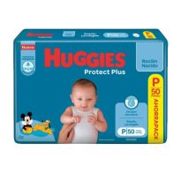 Pañales Huggies Protect Plus P 50 Unidades