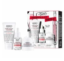 Set Kiehl's Piel Suave En 3 Pasos. Limpieza + Sérum ácido Gliclico + Crema Hidratante