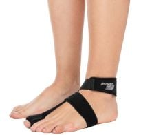 Corrector De Juanete Bander Feet Color Negro Talle 4