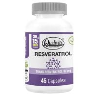 Suplemento Qualivits Resveratrol 60 Mg 45 Cápsulas