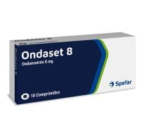 Ondaset 8 Mg 10 Comprimidos