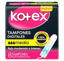 Tampones Kotex Medio