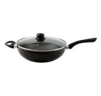 Wok Cuori Modelo Black Interior Antiadherente 28cm