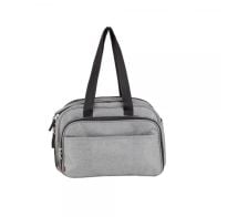 Bolso Maternal Cambiador Infanti Baby Bed Gris Oscuro