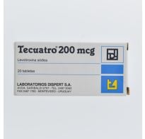 TECUATRO 200 MCG 20 TABLETAS