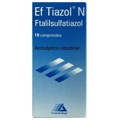 EF TIAZOL N 10 COMPRIMIDOS