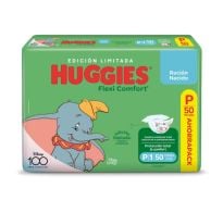 Pañal Huggies Flexi Comfort P 50 Unidades