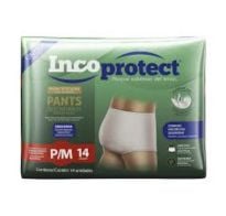 Pañales Para Adultos Incoprotect Pants P/m 14 Unidades