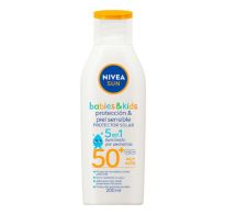 Protector Solar Nivea Protección Y Piel Sensible Para Niños Fps 50+