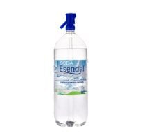 Agua Esencial Sifón Con Gas Botella 2 L