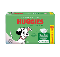 Pañales Huggies Flexi Comfort Talle Xg 52 Unidades