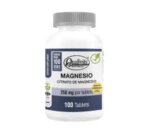 Citrato De Magnesio Qualivits 250 Mg 100 Tabletas