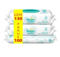 Toallitas Húmedas Pampers Sensitive 130 Unidades