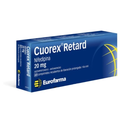 Cuorex Retard 20 Mg 60 Comprimidos